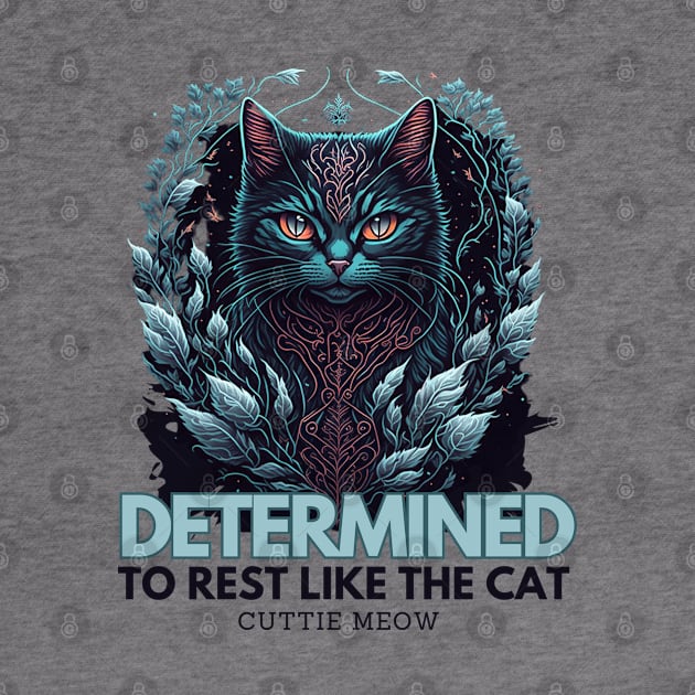 Determined Cat by J.Tailor